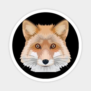 Fox Vector Design Magnet